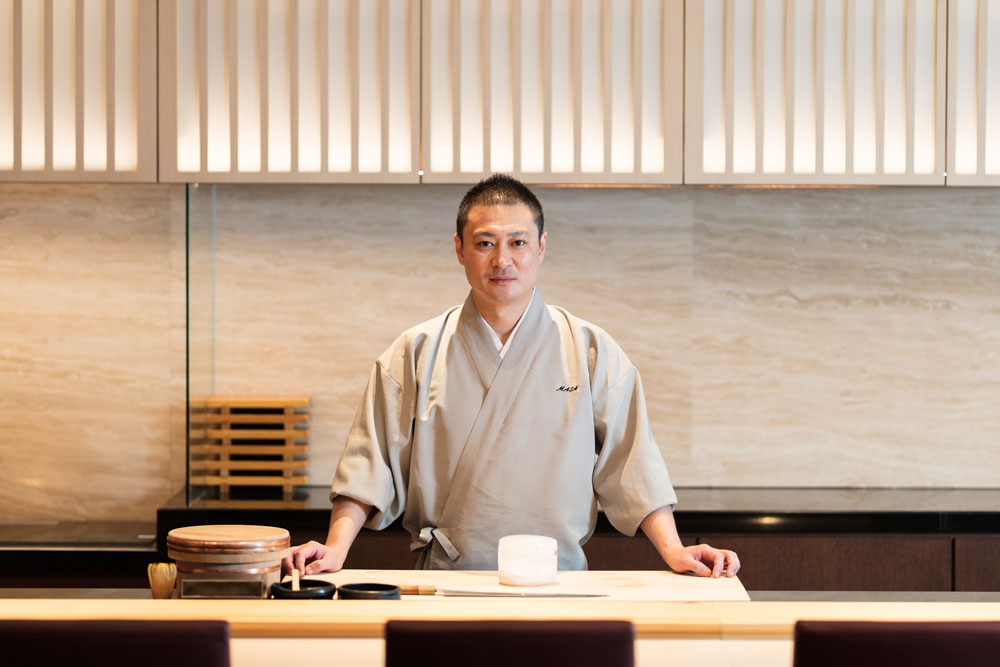 Sushi Master and Head Chef Masataka 